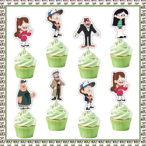 Gravity Faall Cupcake Topper - ديكورات عيد ميلاد.