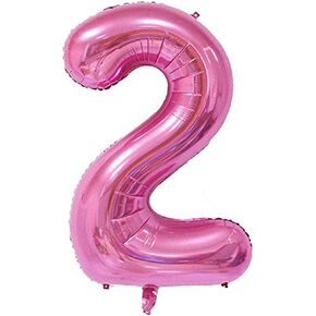 Tellpet Pink Number 6 Balloon, 40 Inch in Kuwait