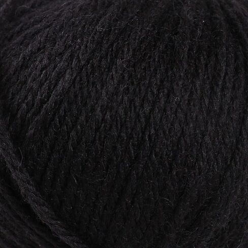 3 حزمة (كرة) Gazzal Baby Wool XL المجموع 5.28 أوقية / 328 سنة ، كل كرة 1.76 أوقية (50g) / 109 سنة (100 متر) غزل فائق ، متوسطة الحمل ، 40 ٪ لانا ميرينو 20 ٪ من نوع الكشمير من نوع البولياميد ، الأسود -803 in Saudi Arabia