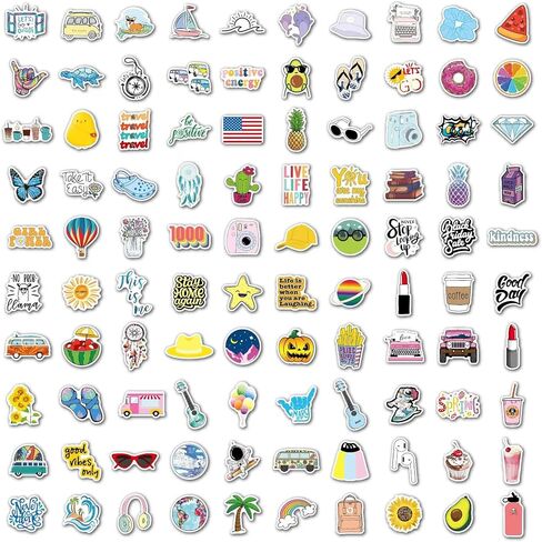 200 Pcs Cool Horror Goth Stickers Bulk.Funny Horror Skull Stickers for Adults Girls Teens Mens.Vinyl Halloween Gothic Stickers Decals for Car,Water Bottles Laptops/Supernatural Stickers in Kuwait