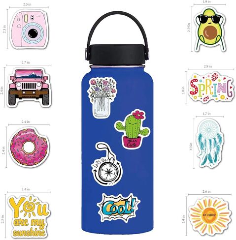 200 Pcs Cool Horror Goth Stickers Bulk.Funny Horror Skull Stickers for Adults Girls Teens Mens.Vinyl Halloween Gothic Stickers Decals for Car,Water Bottles Laptops/Supernatural Stickers in Kuwait