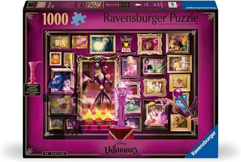 Ravensburger Disney Villainous: Dr.Facilier 1000 Piece Jigsaw Puzzle for Adults - 16523 - Every Piece is Unique, Softclick Technology Means Pieces Fit Together Perfectly in Saudi Arabia