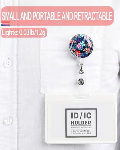 2 Pack Retractable Badge Holders Cute Badge Reel Badge Clip ID Card Holders for Student Office Worker Doctor Nurse Teacher(It is Good to See You) in Kuwait