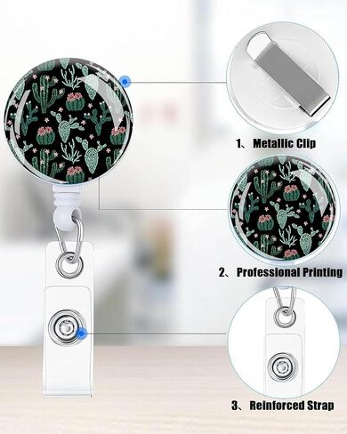 2 حزمة قابلة للسحب شارة شارة لطيف شارة شارة كليب حاملي بطاقة هوية لمكتب الطالب المعلم دكتور ممرضة (من الجيد أن أراك) in Kuwait