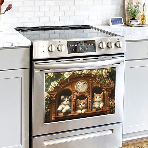 Rub on Transfer Decal Sticker for Furniture Craft Decor 6"x12" Forest Animals Photo Frames, 3Pcs Waterproof UV DTF Transfer for Drawer Dresser Glass Porcelain Wood Plastic in Kuwait