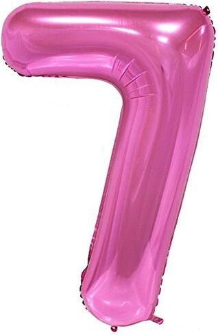 Tellpet Pink Number 6 Balloon, 40 Inch in Kuwait
