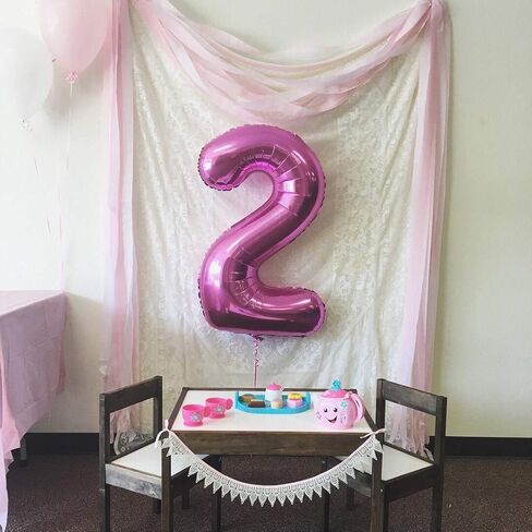 Tellpet Pink Number 6 Balloon, 40 Inch in Kuwait