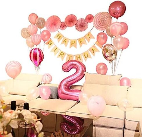 Tellpet Pink Number 6 Balloon, 40 Inch in Kuwait