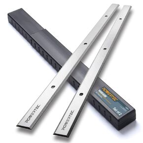 POWERTEC 12-1/2 Inch Planer Blades for Delta 22-560, 22-565, TP305, TP400LS Planer, Replacement for 22-562 Planer Knives, Set of 2