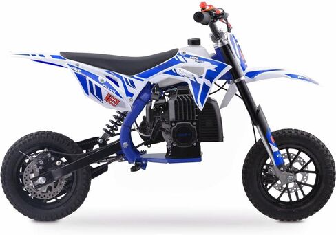 MotoTec Villain 52cc 2-Stroke Kids Gas Dirt Bike أحمر in Kuwait