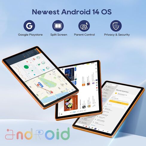 أجهزة لوحية Android 14، معالج ثماني النواة مقاس 10.95 بوصة مع مساحة تخزين 128 جيجابايت، وذاكرة وصول عشوائي 8 جيجابايت، وكابل شحن بطول 6 أقدام، وشحن سريع 10 وات، وبطارية 8000 مللي أمبير في الساعة، ومنفذ Typc-C محدث، ومكبر صوت رباعي، وردي in Saudi Arabia
