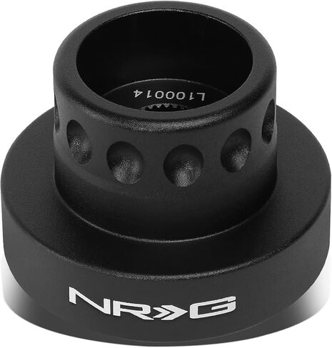 NRG Innovations NRG-SRK-130H Racing Style, Steering Wheel Quick Release Short Hub Adapter, 6 X 70mm Bolt Pattern, Black Body in Kuwait