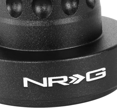 NRG Innovations NRG-SRK-130H Racing Style, Steering Wheel Quick Release Short Hub Adapter, 6 X 70mm Bolt Pattern, Black Body in Kuwait