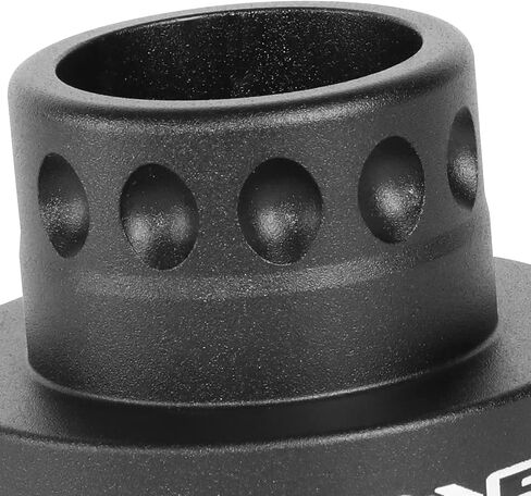 NRG Innovations NRG-SRK-130H Racing Style, Steering Wheel Quick Release Short Hub Adapter, 6 X 70mm Bolt Pattern, Black Body in Kuwait