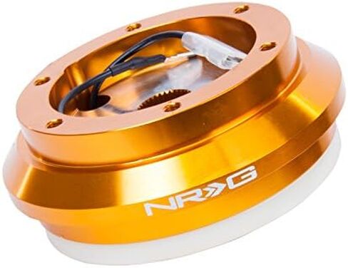 NRG Innovations NRG-SRK-130H Racing Style, Steering Wheel Quick Release Short Hub Adapter, 6 X 70mm Bolt Pattern, Black Body in Kuwait