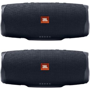 JBL Tune 510BT: Wireless On-Ear Headphones with Purebass Sound - Black + JBL Charge 4 - Waterproof Portable Bluetooth Speaker - Sand, Black/Sand (Renewed)
