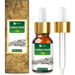 Cotton Seed (Gossypium Herbaceum) Cold Pressed Carrier Oil - (1.01 Fl Oz (Pack of 1))