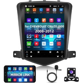Podofo Android Car Radio Stereo for Chevrolet Cruze J300 2009-2014, 9.7 Inch HD Capacitive Touchscreen Headunit with WiFi GPS Navigation Bluetooth Steeling Wheel Control FM Backup Camera EQ Band