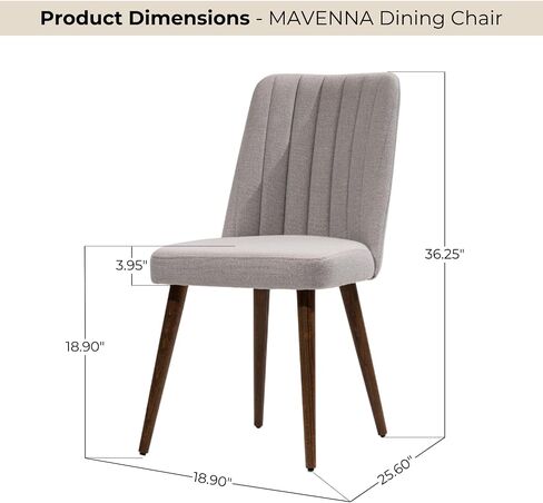Still Dining Chair Set of 2 Upholstered Performance Fabric Dining Chair Accent Side Chair Dining Room Living Room Bedroom Restaurant Coffee Shop Tool-Free Easy Assembly in Kuwait