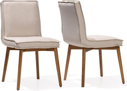 Still Dining Chair Set of 2 Upholstered Performance Fabric Dining Chair Accent Side Chair Dining Room Living Room Bedroom Restaurant Coffee Shop Tool-Free Easy Assembly in Kuwait
