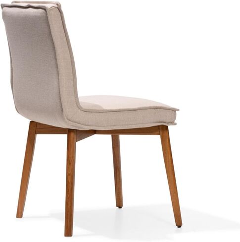 Still Dining Chair Set of 2 Upholstered Performance Fabric Dining Chair Accent Side Chair Dining Room Living Room Bedroom Restaurant Coffee Shop Tool-Free Easy Assembly in Kuwait