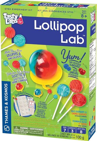 Thames & Kosmos Rainbow Gummy Candy Lab - Unicorns, Clouds & Rainbows! Sweet Science STEM Experiment Kit, Make Your Own Gummy Candies in Cool Shapes & Colors in Kuwait
