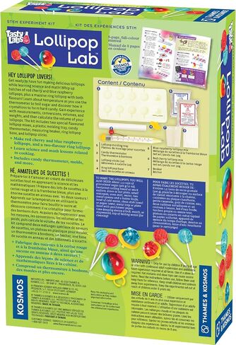 Thames & Kosmos Rainbow Gummy Candy Lab - Unicorns, Clouds & Rainbows! Sweet Science STEM Experiment Kit, Make Your Own Gummy Candies in Cool Shapes & Colors in Kuwait