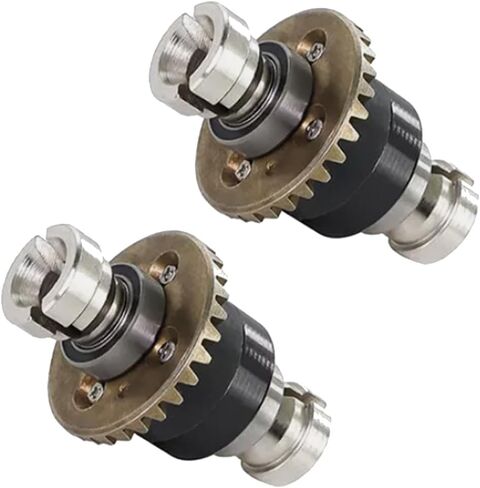 Front and Rear Differential Gear Set for ARRMA 1/18 GRANITE GROM/TYPHON GROM for ARRMA 1/14 Mini MOJAVE GROM RC Car Differential Housing Gear Part (Red Silver*2) in Saudi Arabia