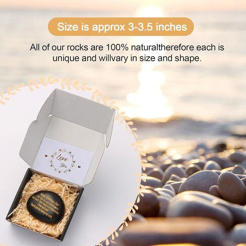 Anniversary Wedding Gifts for Him, Her, Couple Gifts, for Couple, Husband, Wife, Boyfriend or Girlfriend, Engraved Natural Rock Gift with Words. in Saudi Arabia
