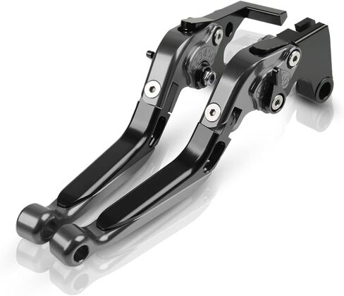 Brake & Clutch Levers Set Foldable Extendable CNC for Vulcan S 650 2015-2022 Black in Saudi Arabia