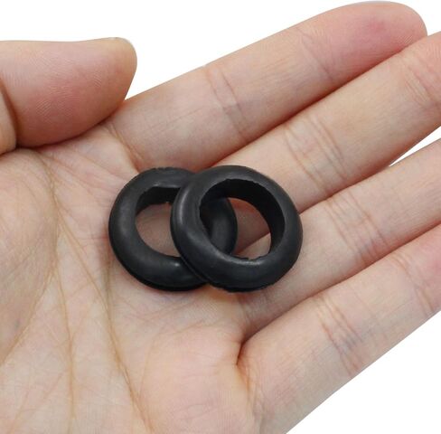 12 Pcs Rubber Grommets, 1-3/8" Inside Diameter 1-1/2" Drill Hole Rubber Wire Grommets for Wire, Firewall, Cables, Plugs in Saudi Arabia