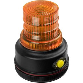Blazer International 195C43A LED Warning Beacon with Magnetic Base, Amber