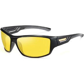 Polarized Sunglasses UV400 Protection Fishing Sunglasses Outdoor Sport Polarized Shade Rectangular Eyewear
