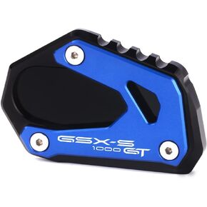لسوزوكي GSX-S 1000GT 2022 دراجة نارية CNC دعم لوحة التمديد مسنده الجانب حامل الوسادة gsxs 1000 gt gsxs1000gt الملحقات (الأزرق)