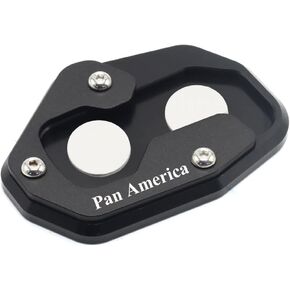 New 2021 FOR Harley-Davidson Pan America RA1250 CNC Kickstand Side Stand Enlarge Extension Foot Pad Support PAN AMERICA 1250 (blue) (silver)