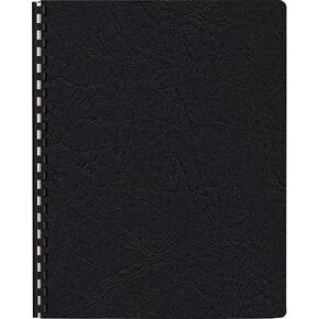 Fellowes Classic Grain Presentation Covers, Oversize, Black, 200 Pack (52138)