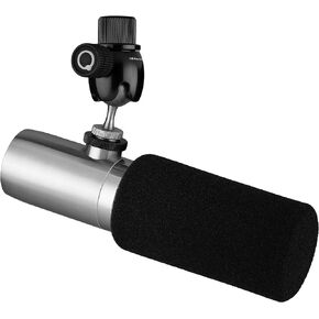 Earthworks ETHOS Streaming and Broadcasting Microphone — Silver