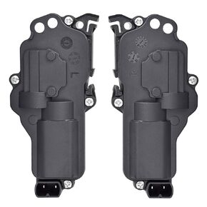 Power Door Lock Actuator Left and Right Side Compatible with Ford F150 F250 F350 Excursion Expedition Mustang Ranger, Lincoln, Mercury, Mazda Lock Actuator Replaces 6L3Z25218A43AA, 6L3Z25218A42AA