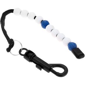 MUXSAM 1 Piece Golf Beads Score Counter with Clip (RED/Purple/Blue/Black), Golf Stroke Score Count Keeper Putting Score Counter for Referee Caddy Golfer