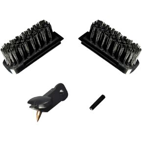 Frogger Golf Club Brush Groove Cleaner & Brush Head Replacement for BrushPro | Golf Cleaner Tool with Nylon Bristles for Heavy-Duty Cleaning, Scratch-Free Scrubber for Professional Golfers