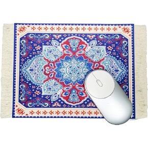 Rug Mouse Pad, Oriental Carpet Style Persian Style Mouse Pad (Dark Red)