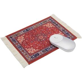 لوحة ماوس سجادة، لوحة ماوس بنمط سجاد شرقي على الطراز الفارسي (أحمر داكن) in Kuwait