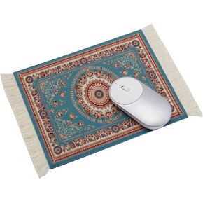 Rug Mouse Pad, Oriental Carpet Style Persian Style Mouse Pad (Dark Red)