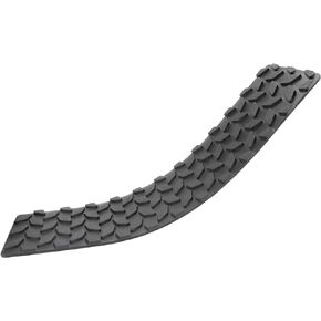 Performance Tool W1893 4-Inch x 15-1/2-Inch Diamond Tread Rubber Step Mats - Non-Skid Adhesive Traction for Trailers, Trucks, Boats, and More
