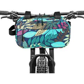 YEEGO DIRECT Bike Handlebar Bag, Bike bag front Lady Man Multifunctional Waterproof Scooter Bag, Crossbag Girls Bag Handbag Slant Across Bag Shoulder bag for Bicycles Bike Accessories (Black)
