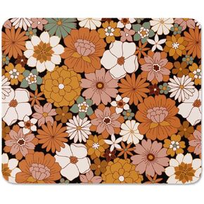 Square Mouse Pad with Stitched Edge, Premium Mousepad Washable Lycra Cloth. Computer Mouse Pad with Non-Slip Rubber Base, Mouse Pads for Computers Laptop Mouse 9.25x7.75x0.12 inch-Inulin