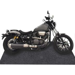 Large 8.5 x 6.6 Ft - Oil Absorbent Garage Floor Mat and Mechanic Pad - Protects Floor from Spills, Drips, Splashes and Stains | Washable, Cut to Size, Non Slip and Waterproof Backing Layer
