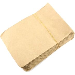 E-outstanding 50PCS Seed Envelope 5" x 3.5"Coin Envelopes Kraft Paper Bag Thicken Seed Packets Multifunctional Envelopes for Home or Office Use