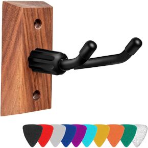 Ukulele Wall Mount,Ukulele Hanger Ukelele Stand Wall Hook for Mandolin Ukele Soprano Tenor and Baritone