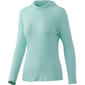 HUK Women's Waypoint Hoodie | Performance Long-Sleeve Shirt +50 UPF